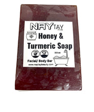 Load image into Gallery viewer, Best Seller!! Honey & Turmeric Soap