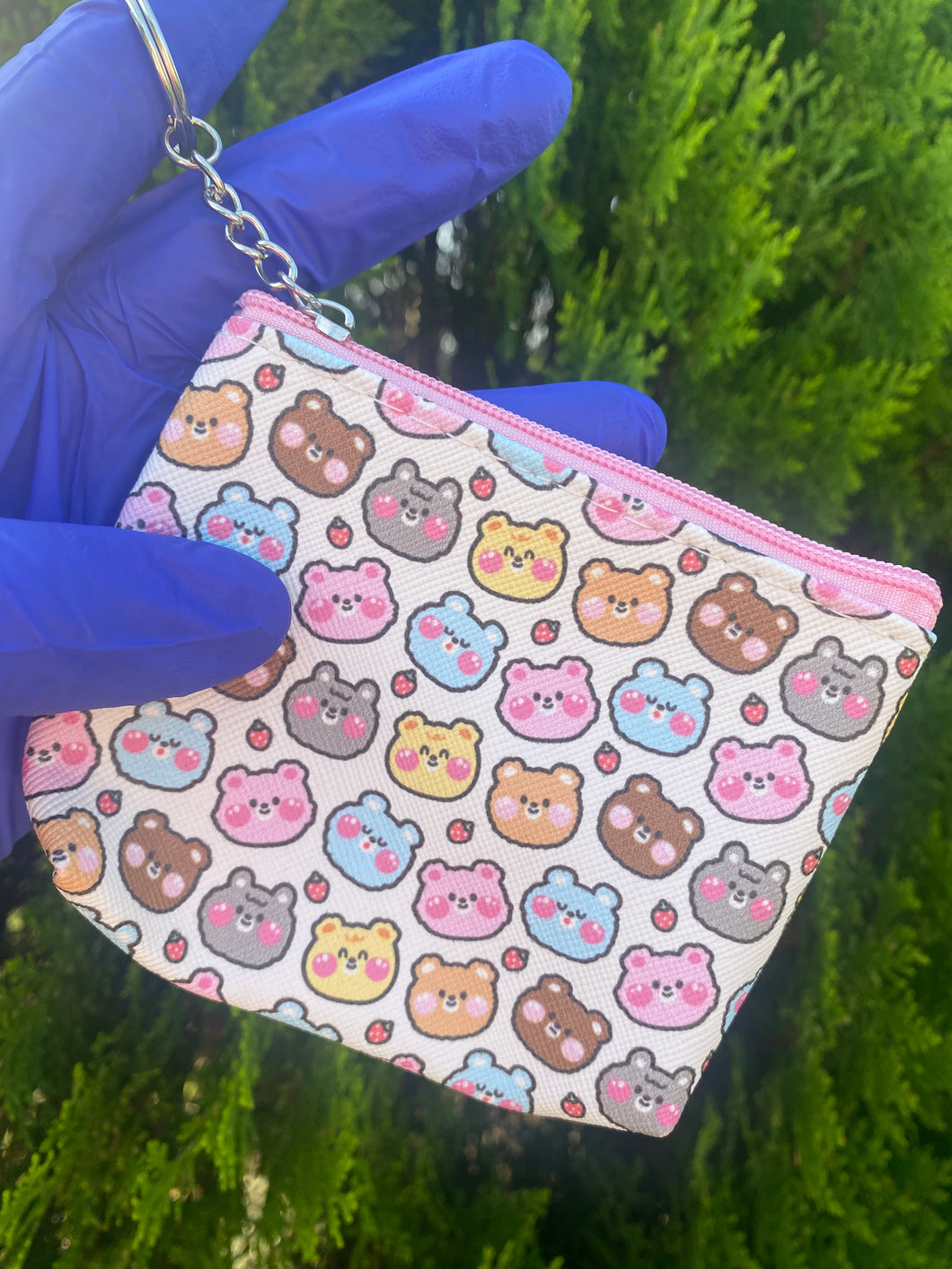 New! Teddy Bear Coins Purse