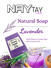 Load image into Gallery viewer, Relaxing Lavender Bar Soap
