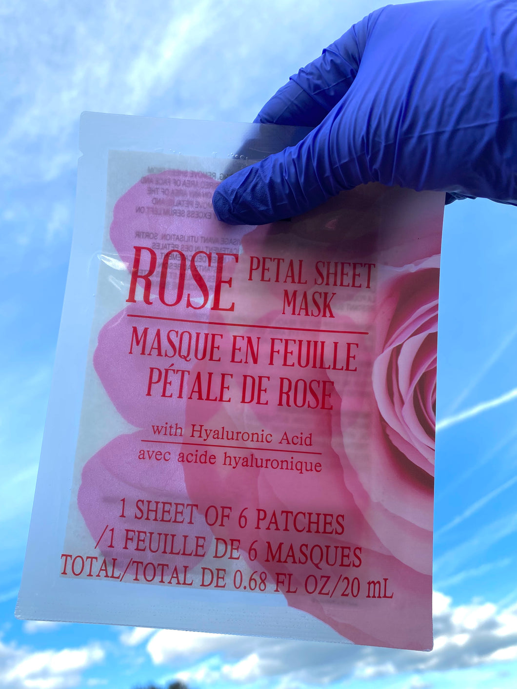 Rose Sheet Mask (6 Sheets)